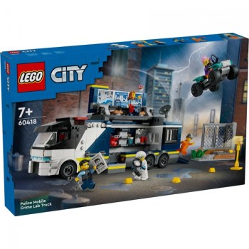 LEGO 60418 Policijski kamion – mobilna kriminalistička laboratorija