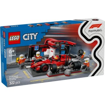 LEGO 60443 F1® pitstop i ekipa sa Ferrari formulom