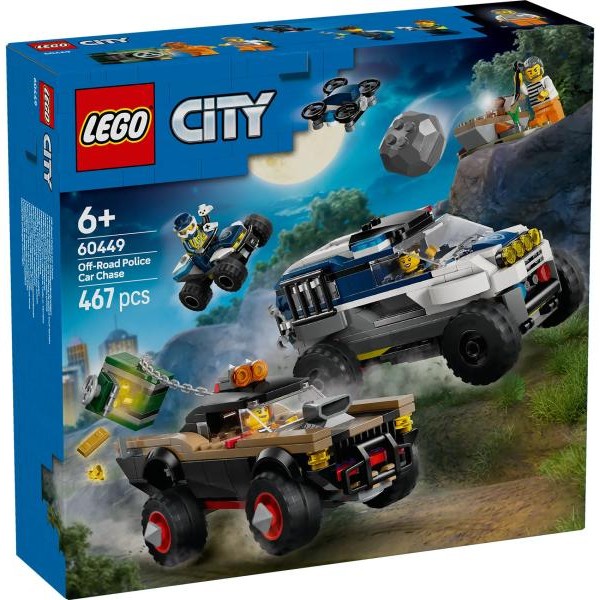 LEGO 60449 Terenska potera policijskim automobilom
