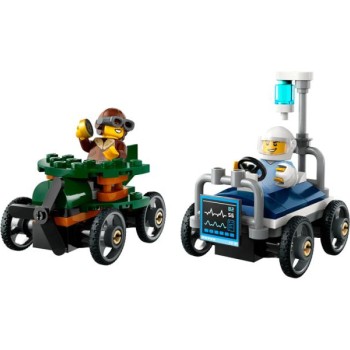 LEGO 60459 Avion protiv vozila sa bolničkim krevetom