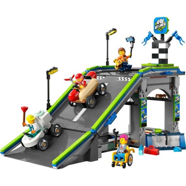 LEGO 60460 Bez ograničenja: Rampa za trkačka vozila