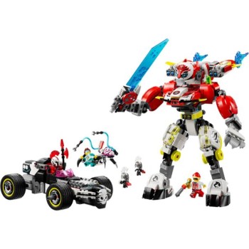 LEGO 71497 Kuperov tigar-mek i Zirov hot rod