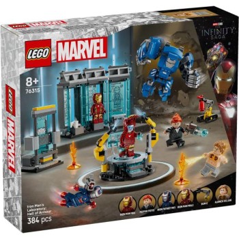LEGO 76315 Ajronmenova laboratorija: Dvorana oklopa