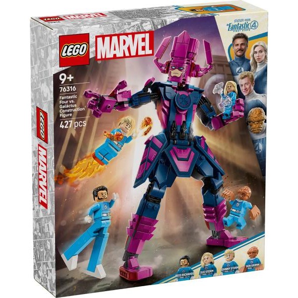 LEGO 76316 Fantastična četvorka protiv Galaktusa – figura za gradnju