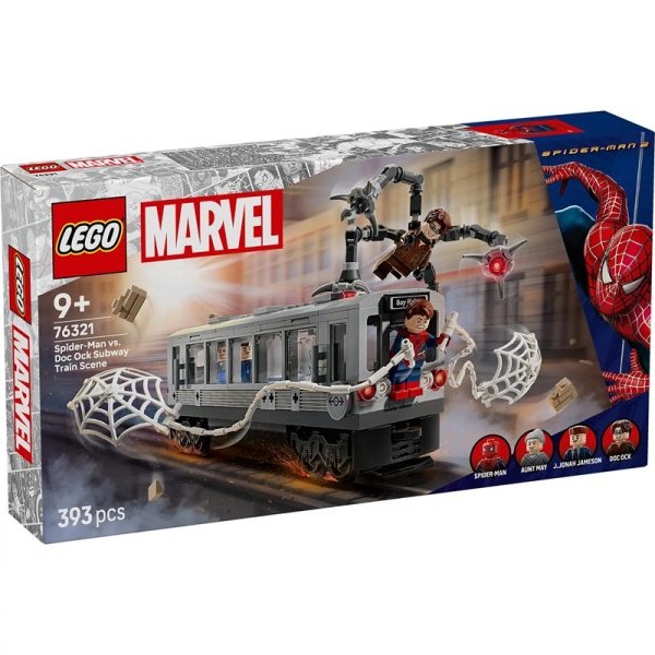LEGO 76321 Spajdermen protiv Dok Oka – scena na stanici metroa