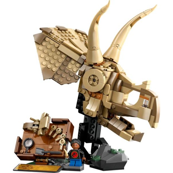 LEGO 76969 Fosili dinosaurusa: Lobanja triceratopsa