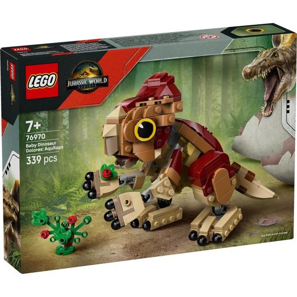 LEGO 76970 Beba dinosaurus Dolores: Akvilops