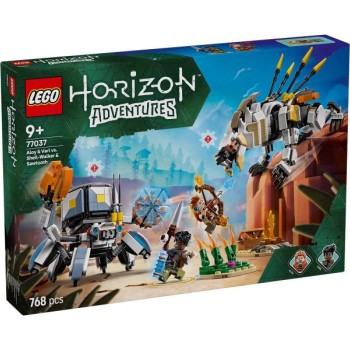 LEGO 77037 Aloj i Varl protiv Šel-vokera i Sabljozubog