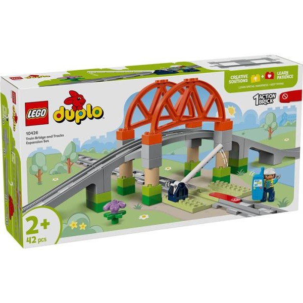 LEGO DUPLO 10426 Most sa šinama – komplet za proširenje
