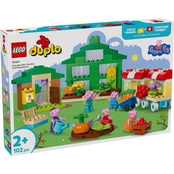 LEGO DUPLO 10461 Bašta i staklenik Deke Praseta