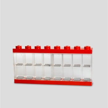 LEGO IZLOŽBENA POLICA ZA 16 MINIFIGURA: CRVENA