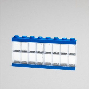 LEGO Izložbena polica za 16 minifigura, Plava, 40660005