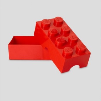 LEGO KUTIJA ZA ODLAGANJE ILI UŽINU, MALA (8): CRVENA