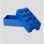 LEGO KUTIJA ZA ODLAGANJE ILI UŽINU, MALA (8): PLAVA