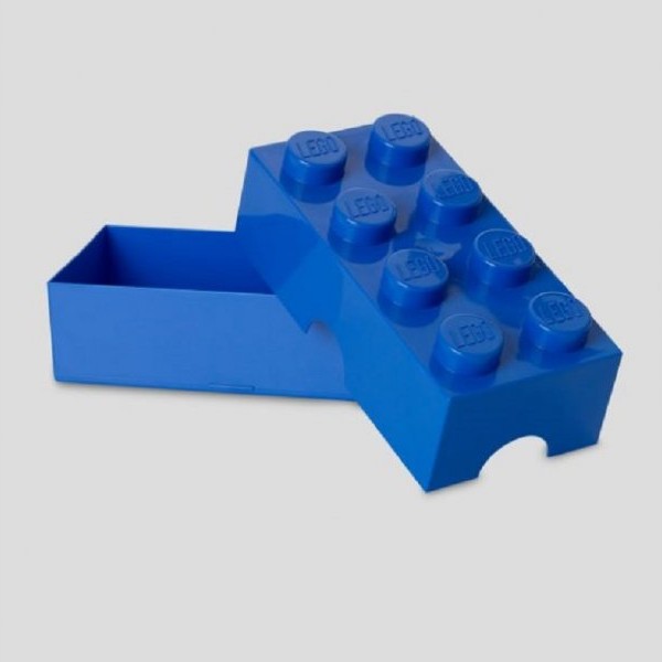 LEGO KUTIJA ZA ODLAGANJE ILI UŽINU, MALA (8): PLAVA