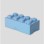 LEGO KUTIJA ZA ODLAGANJE ILI UŽINU, MALA (8): ROJAL PLAVA