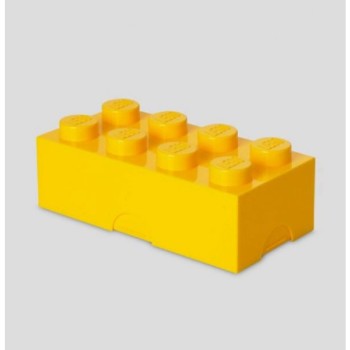 LEGO KUTIJA ZA ODLAGANJE ILI UŽINU, MALA (8): ŽUTA