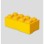 LEGO KUTIJA ZA ODLAGANJE ILI UŽINU, MALA (8): ŽUTA