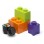 LEGO Kutije za odlaganje set (4 kom): ljubičasta, narandžasta, crna, zelena