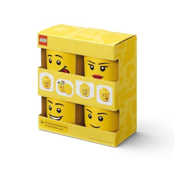 LEGO LEGO glave za odlaganje (mini) set (4 kom)