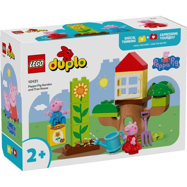 LEGO Pepa Prase i bašta sa kućicom na drvetu (10431)