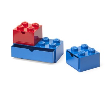 LEGO Stone fioke set (3 kom): Crvena, plava