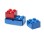 LEGO Stone fioke set (3 kom): Crvena, plava