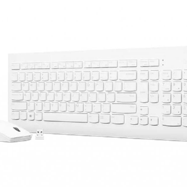 LENOVO 510 Wireless tastatura i miš US beli (GX30W75336)