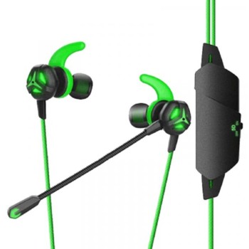 LENOVO Gejmerske bubice GAME SHOCK HS-10 (Zelene/Crne)