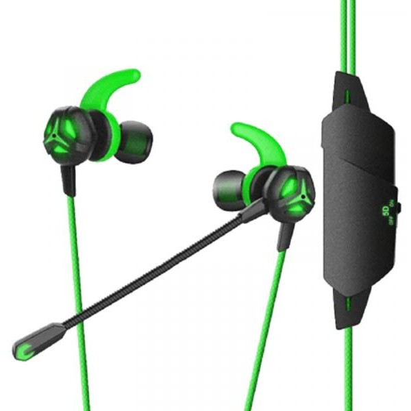 LENOVO Gejmerske bubice GAME SHOCK HS-10 (Zelene/Crne)