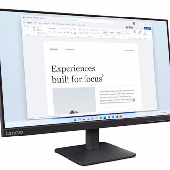 LENOVO L24-4e (Raven Black) Full HD IPS, HDMI, VGA, VESA (68C2KAC1EU)