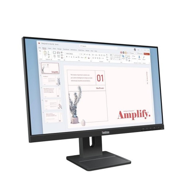 LENOVO ThinkVision E24-40 (Raven Black) FHD IPS 100Hz, Tilt, Swivel, Pivot, Height Adjust, zvučnici (64BAMAT1EU)