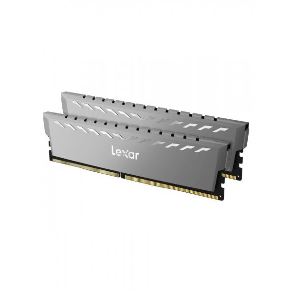 LEXAR 32GB (2x16) THOR DDR4 3200MHz XMP Memory with heatsink Dual pack LD4BU016G-R3200GDXG