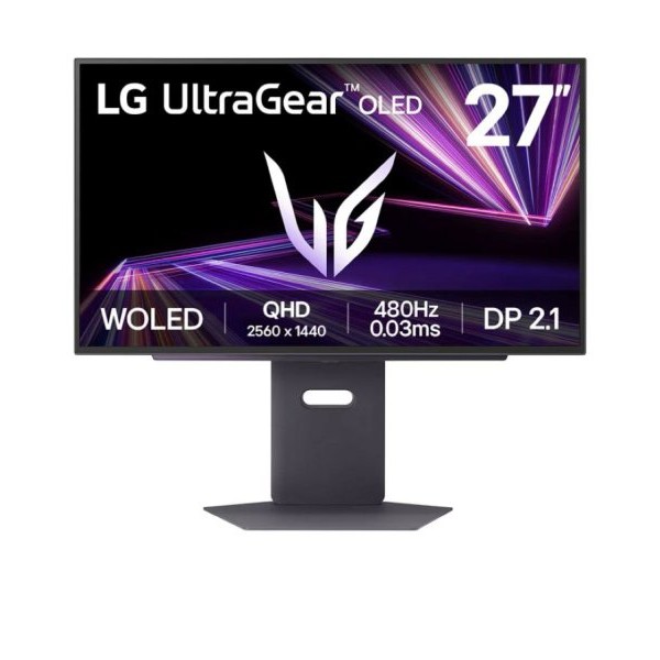 LG 27GX790A-B OLED 480Hz QHD Gaming Monitor