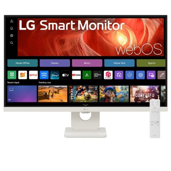 LG 27U731SA-W 4K IPS USB-C 65W PD Smart Monitor