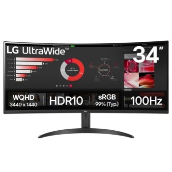 LG 34WR50QK-B WQHD 100Hz Curved