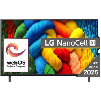 LG 43NANO80A3B 4K HDR Smart NanoCell TV 2025