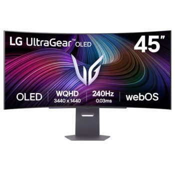 LG 45GX90SA-B OLED UWQHD 240Hz PBP/PIP Curved Monitor