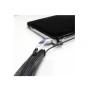 LOGILINK Fleksibilna zaštita za kablove sa rajfešlusom 1m x 30mm crna