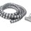 LOGILINK Spiralni držač za kablove 2.5m x 25mm srebrni (1476)