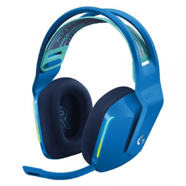 LOGITECH Bežične gejmerske slušalice G733 LIGHTSPEED WIRELESS RGB (Plave)