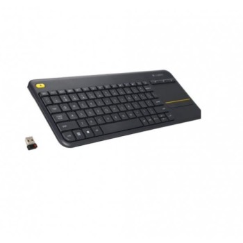 LOGITECH K400 Plus Wireless + Touch Black US
