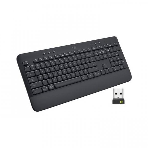 LOGITECH K650 Signature Wireless US crna tastatura