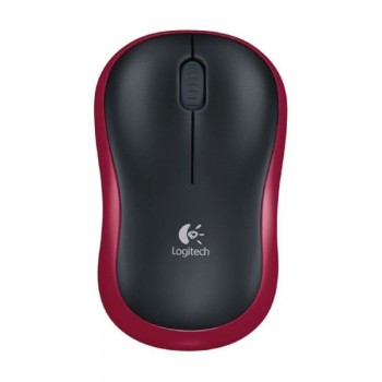 LOGITECH M185 Wireless Mouse Red W