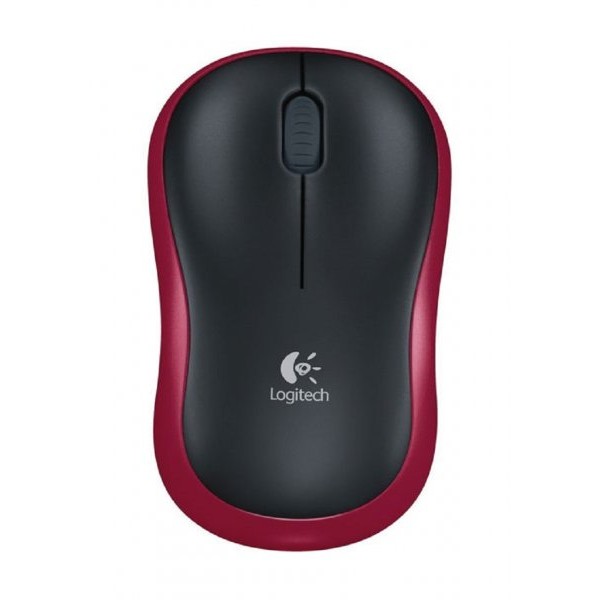 LOGITECH M185 Wireless Mouse Red W