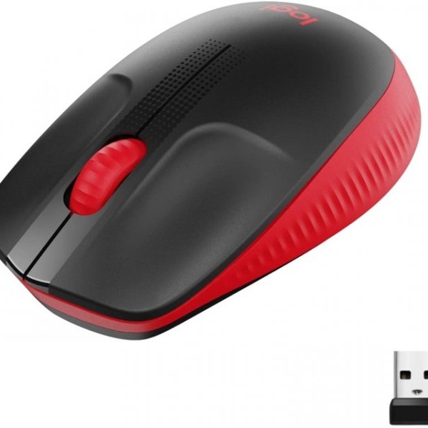 LOGITECH M190 Full-Size Wireless crveni