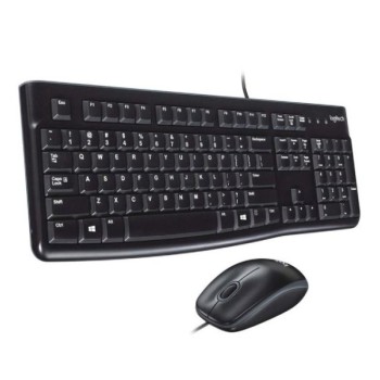 LOGITECH MK120 Desktop USB US tastatura + USB miš Retail