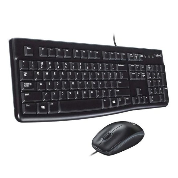 LOGITECH MK120 Desktop USB US tastatura + USB miš Retail