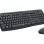 LOGITECH MK295 Silent Wireless Combo, tastatura + miš, crna, RU raspored