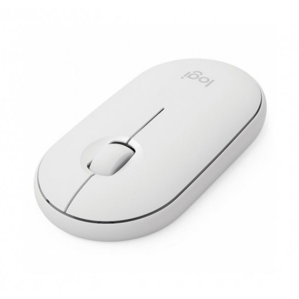LOGITECH Pebble Mouse 2 M350s, Tonal White